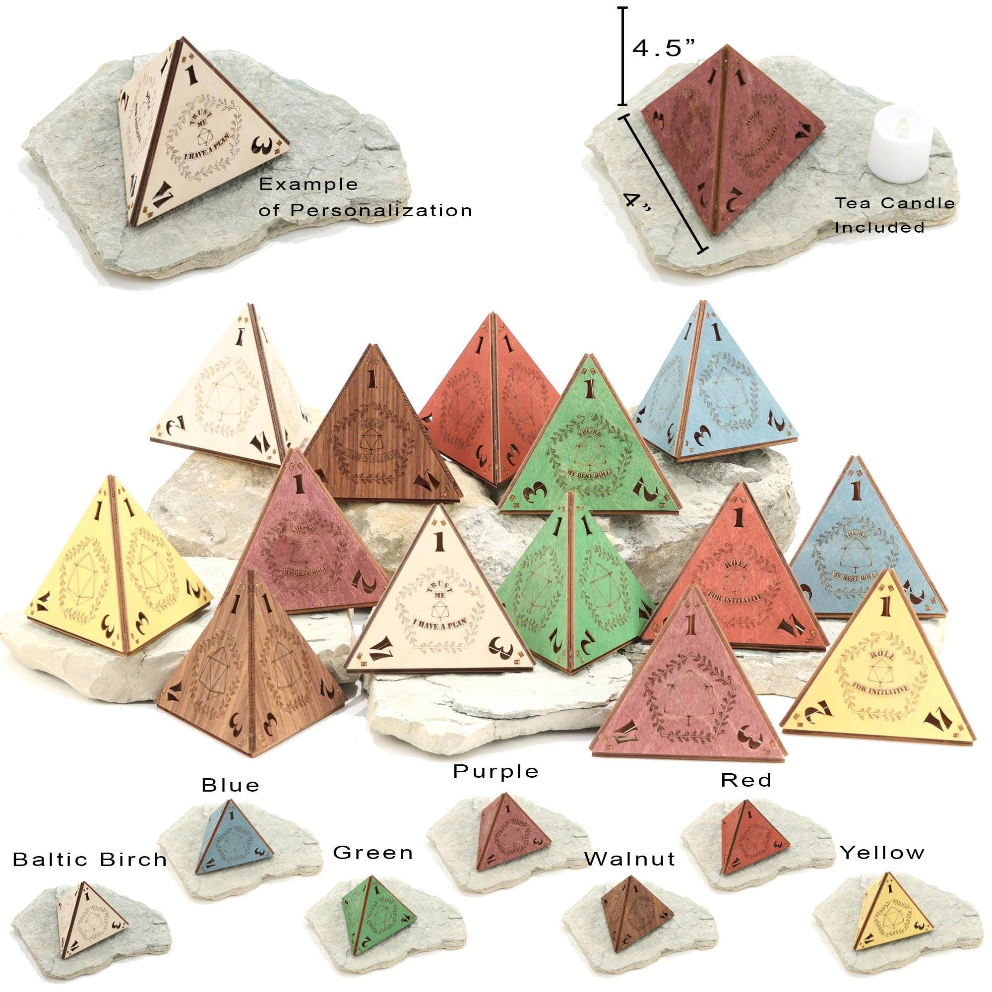 DnD Dice Light: D20 D12 D10 D8 D6 D4, Dungeons and Dragons Decor