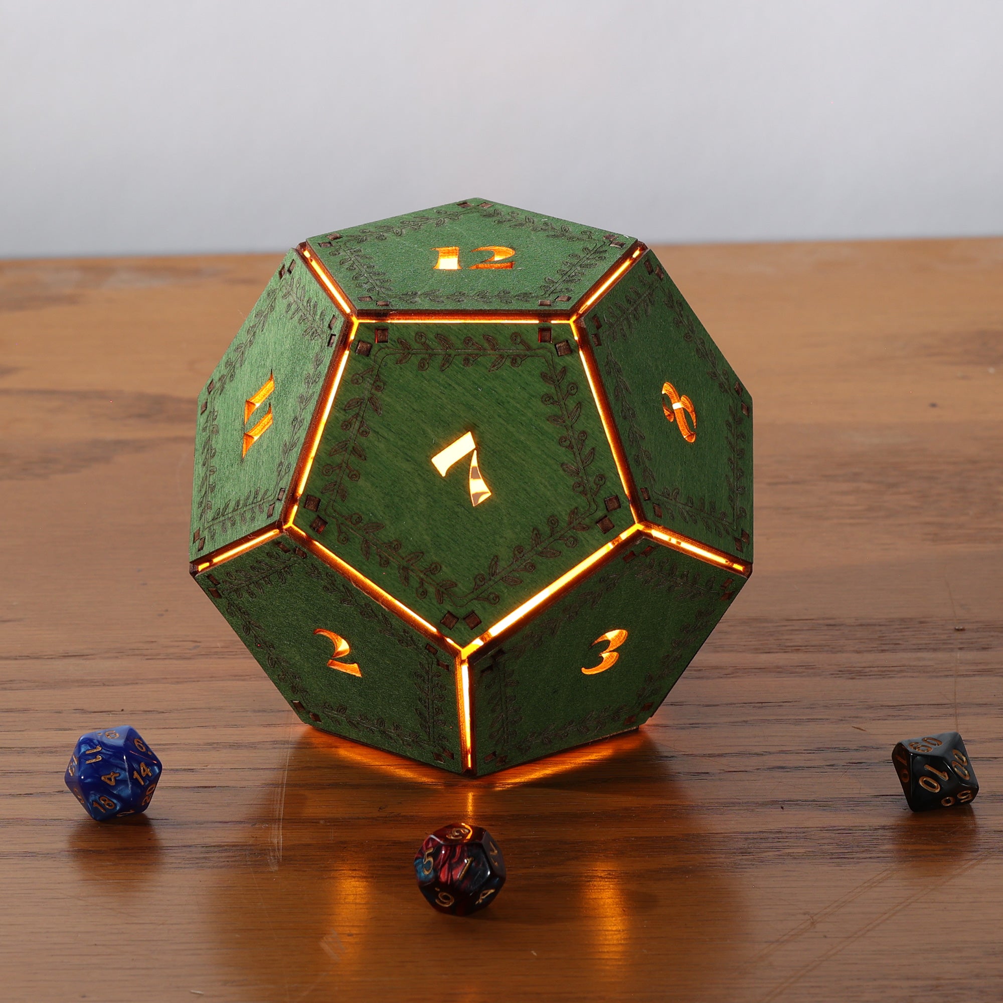 DnD Dice Light: Tabletop RPG Themed Lamp