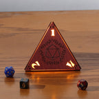 DnD Dice Light: Tabletop RPG Themed Lamp