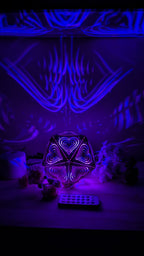 Valentines Day Light, Girls Nightlight, Cordless Nightstand Light, Valentines Day Gift, Shadow Lamp, Special Gift For Her - Five Penny Piece